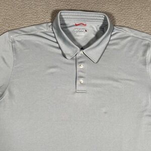 UNTUCKit Shirt Mens XL Gray Golf Polo Performance Stretch Casual‎ Pique Logo